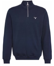 Men's Barbour Beckhill Half Zip Sweatshirt - Navy