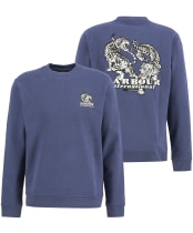 Men's Barbour International Talisman Graphic Sweatshirt - Oceana