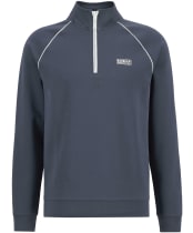 Men's Barbour International Markford Half Zip Sweatshirt - Storm Grey