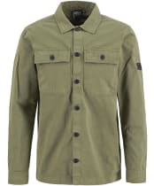 Men's Barbour International Arlo Overshirt - NEW BURNT OLIVE