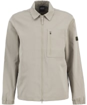 Men's Barbour International Coil Overshirt - Concrete