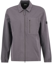 Men's Barbour International Coil Overshirt - Aluminium