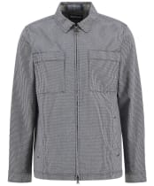 Men's Barbour Willowburn Gingham Overshirt - Navy