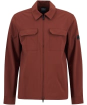 Men's Barbour International Tucson Overshirt - Burnt Henna