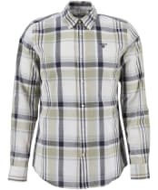Men's Barbour Kidd Tailored Shirt - Laurel Green