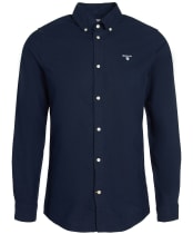 Men's Barbour Oxtown Tailored Shirt - Navy