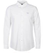 Men's Barbour Oxtown Tailored Shirt - White