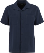 Men's Barbour International Wayback Waffle Shirt - Navy