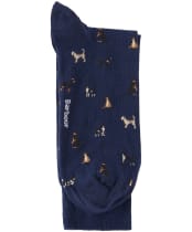 Men's Barbour Mavin Socks - Mid Blue / Dog