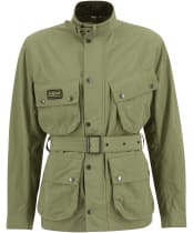 Men's Barbour International  Contemporary A7 Showerproof Jacket - Burnt Olive