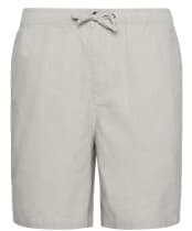 Men's Barbour Cotton Linen Relaxed Shorts - Mist