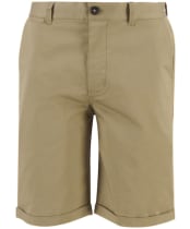 Men's Barbour Smart Chino Shorts - Grey Olive