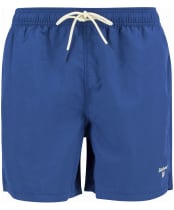 Men's Barbour Staple Logo 5' Swim Shorts - Sailboat Blue