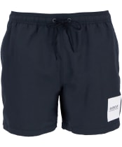 Men's Barbour International Block Print Swim Short - Black