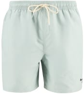 Men's Barbour Water Reactive Leaf Print Swim Short - Mint Blue