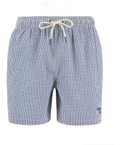 Men's Barbour Gingham Seersucker Swim Short - Sailboat Blue