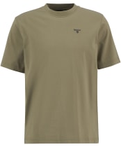 Men's Barbour Sports Relaxed Fit T-Shirt - Grey Olive