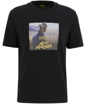 Men's Barbour International Walde Photographic T-Shirt - Black