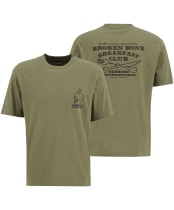 Men's Barbour International Staithes Graphic T-Shirt - Olvine