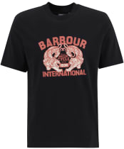 Men's Barbour International Talisman Graphic T-Shirt - Black