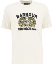 Men's Barbour International Talisman Graphic T-Shirt - Whisper White