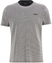 Men's Barbour International Halls Textured T-Shirt - Black