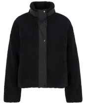 Women's Barbour International Palma Fleece - Black