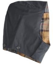 Children's Barbour Waxed Hood - Navy