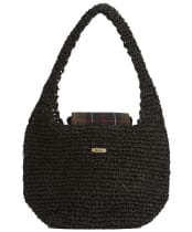 Women's Barbour Lily Soft Tote Bag - Black