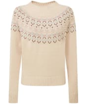 Women's Schöffel Tresness Fairisle Jumper - Port / Lake Blue