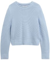 Women's Barbour Fawley Knitted Jumper - Celestial Blue
