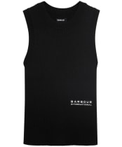 Women's Barbour International Nova Knitted Vest - Black