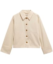 Women's Barbour Aylesby Overshirt - Original Ecru