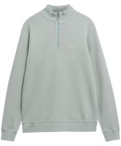 Men's Barbour Ravensworth Half Zip Sweatshirt - Dusty Slate