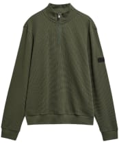 Men's Barbour International Bewley Half Zip Sweatshirt - Thyme