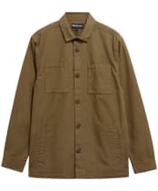 Men's Barbour Rickfell Ripstop Overshirt - Clay