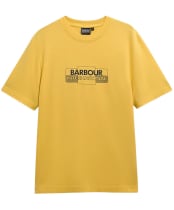 Men's Barbour International Leighton Graphic T-Shirt - Misted Yellow