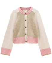 Women's Joules Nora Colourblock Cardigan - Cream