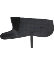 Barbour Ambleside Waxed Dog Coat - Navy Tartan