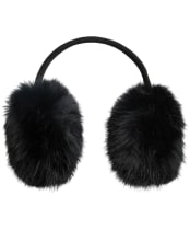 Women's Barbour International Cyrus Faux Fur Earmuffs - Black