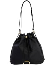 Women's Barbour International Qualify Large Drawcord Tote Bag - Black