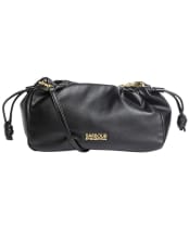 Women's Barbour International Soft Drawcord Shoulder Bag - Black
