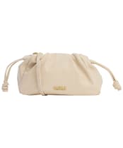 Women's Barbour International Soft Drawcord Shoulder Bag - Moonbeam
