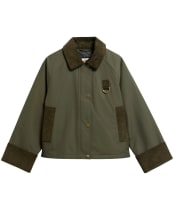 Women's Barbour Wendy Casual Jacket - Olive / Shadow Classic
