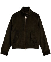 Women's Barbour Overton Casual Jacket - Olive / Shadow Classic