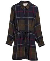 Women's Barbour Ivybridge Mini Dress - Shadow Classic Tartan