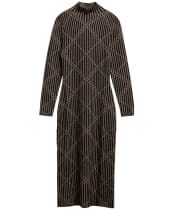 Women's Barbour Adina Knitted Dress - Black Multi