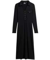Women's Barbour International Ramona Midi Dress - Black