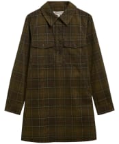 Women's Barbour Shae Mini Dress - Sage / Classic Tartan