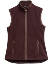 Women's Barbour Country Colton Fleece Gilet - Fig